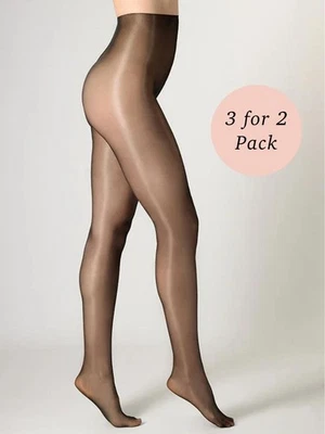 Cecilia de Rafael Eterno Super Lucido 20 Shiny Tights 3 for 2 Pack