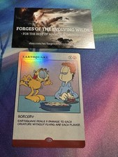 Earthquake Foil 2666 Secret Lair Garfield: As...