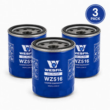 3 x Wesfil Cooper WZ516 Oil Filter - RYCO Z516 equivalent