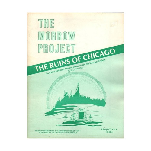 Timeline Sci-Fi RPG Ruins of Chicago VG+