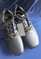 Zapatos Perry Ellis Portfolio Ultra Espuma Antideslizables Negros Nuevos con Etiquetas Talla 9 1/2W