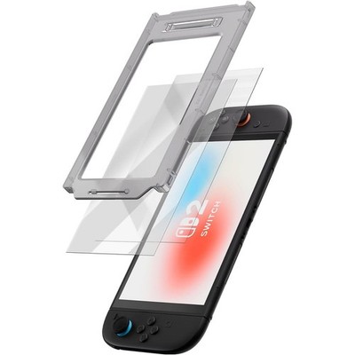 GeekShare Switch 2 9H Tempered Film, Dust-Free Alignment Frame, AR Coating HD
