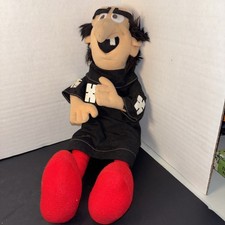 VINTAGE GARGAMEL SMURF PLUSH 1982 WALLACE BERRIE PEYO DOLL 15" PLUSH.    DA16