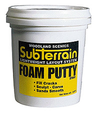 Masilla de espuma Woodland Scenics 1447 subterreno a todas las escalas 16 oz 473 ml | Zustand: New