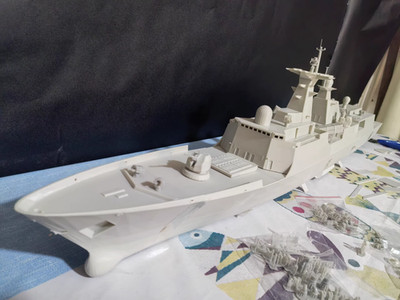 1/87 Chinesisch Typ 054A Fregatte(Voller Rumpf/Wasserlinie)