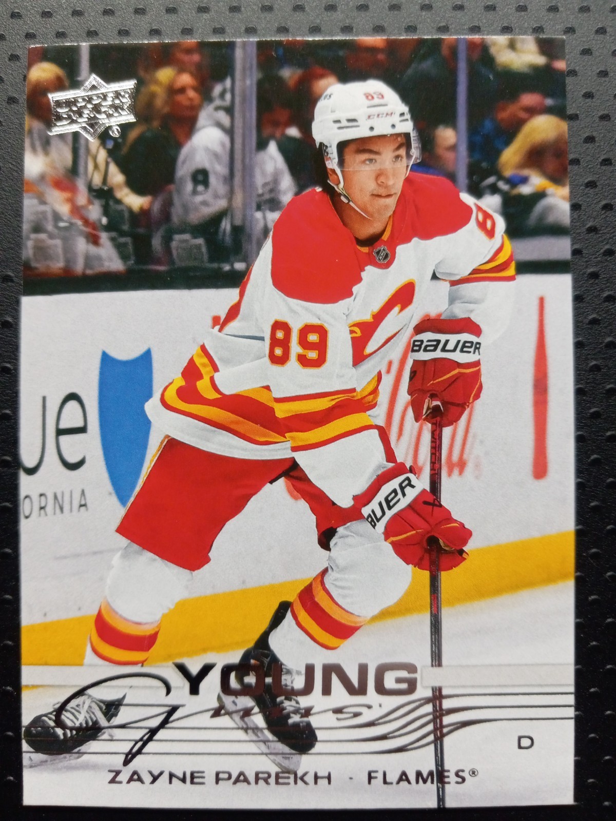 2025-26 Upper Deck Series 1 Young Guns #236 Zayne Parekh Rookie Card