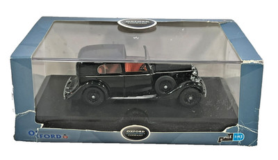 Rolls Royce Phantom III H J Mulliner BlacK Maßstab 1:43 Oxford Diecast 43 UVP3001