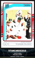 Tejhaun Palmer 2024 Panini Donruss Rated Rookie Arizona Cardinals #384
