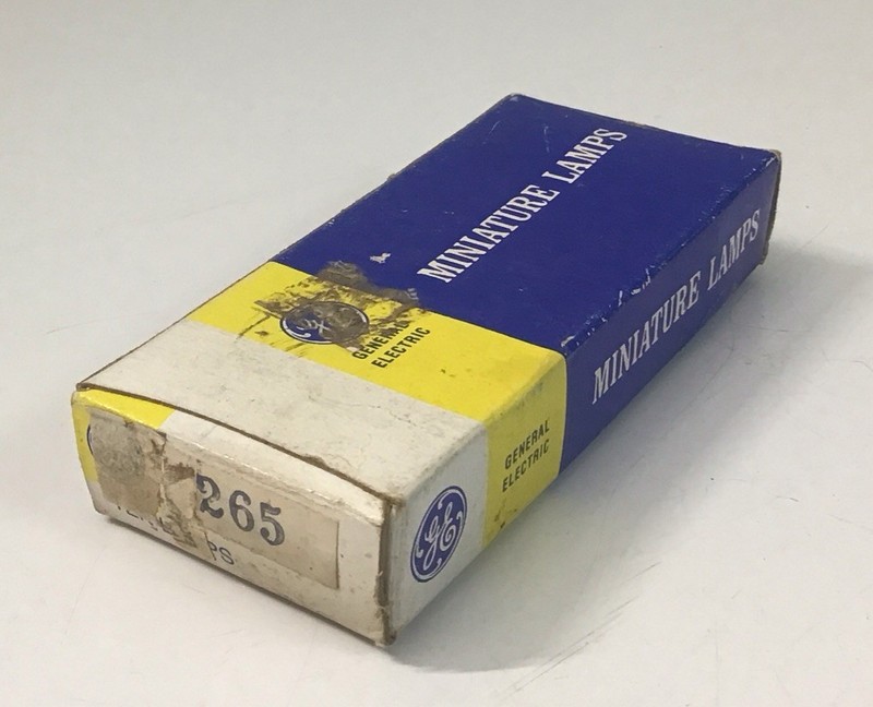 Miniature Lamps  Light Bulbs 265. G E  9 Pack New 
