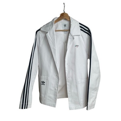Adidas x Noah Mens Noah Painter Jacket White GS1391   Size S   NWT