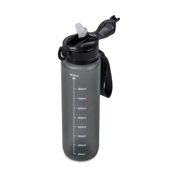 (New) Sports Motivational Drinking Water Bottle With Time Marker 32 Oz BPA Free (16.99 USD)