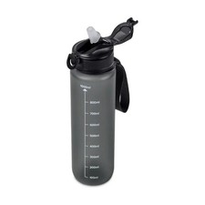 Sports Motivational Drinking Water Bottle With Time Marker 32 Oz BPA Free