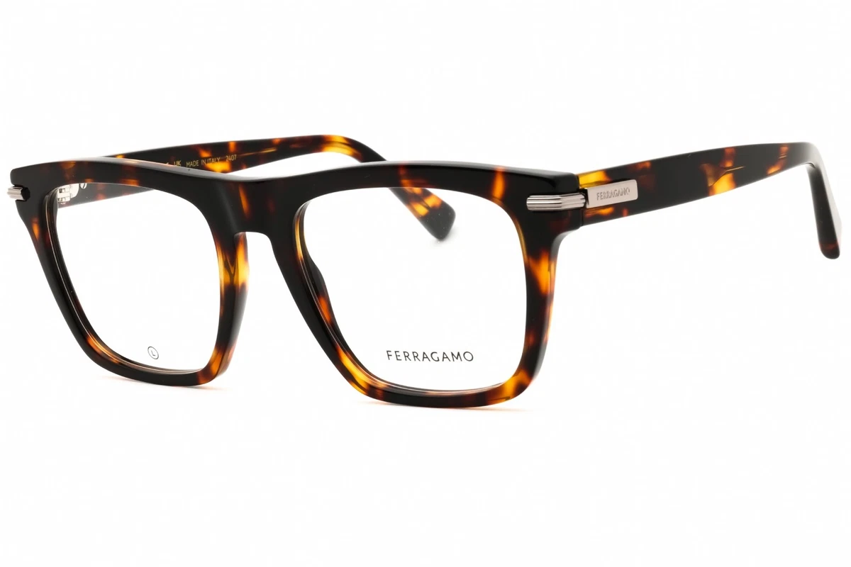 Salvatore Ferragamo Eyeglasses Women 52-16-135 Brown FE2521A Titanium Japan NEW Salvatore Ferragamo Women Titanium Eyeglass Frames for sale  main image 4