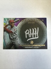 Ricardo Cabrera #ISS-RCA 2022 Bowman Inception Silver Signings Autograph #'d/100