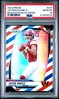 Jayden Daniels 2024 Panini Prizm #347 Red White Blue Rookie PSA 10