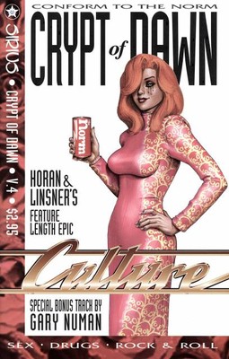 Crypt Of Dawn (1996) #   4 (5.0-VGF) Staple rust, Rust migration 1998