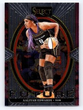 2025 Panini Select WNBA #21 Aaliyah Edwards Select Future