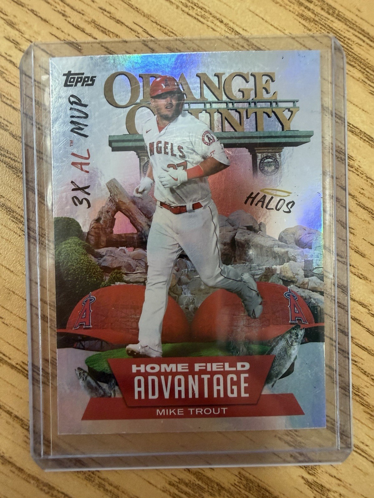 2022 Topps Series 1 - Home Field Advantage Mike Trout #HA-5