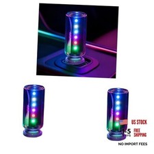 2 PCS USB car Light,car lamp,Touch Dimmable Ambient Lamps with 13 2pcs Rainbow