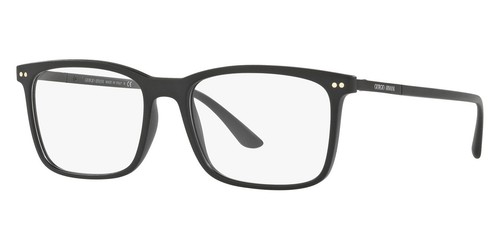 Giorgio Armani Square Man Eyeglasses '0AR7122 '5042 56mm 'Matte Black - NEW