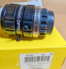 Edmund Optics 63-781 HR 25mm/F1.8 HR Series Fixed Focal Length Lens New in Box 