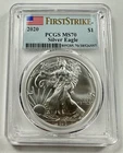 2020 $1 American Eagle PCGS MS70 FIRST STRIKE 1 oz Silver .999 Fine Bullion Coin