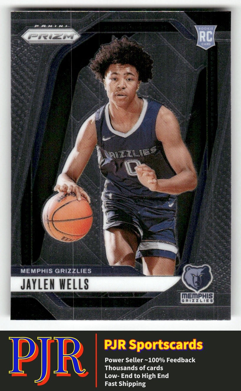 Jaylen Wells 2024-25 Panini Prizm #239 Memphis Grizzlies Rookie