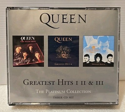 Queen Greatest Hits 1, 2, and 3 The Platinum Collection Three Disc CD Set