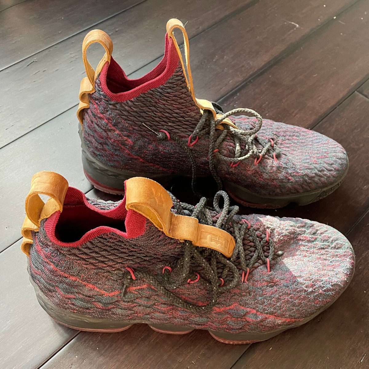 Nike LeBron 15 New Heights Nike Lebron XV New Heights on feet - YouTube main image 4