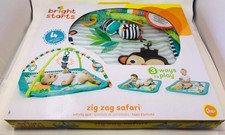 bright starts spots and stripes safari play mat & gym