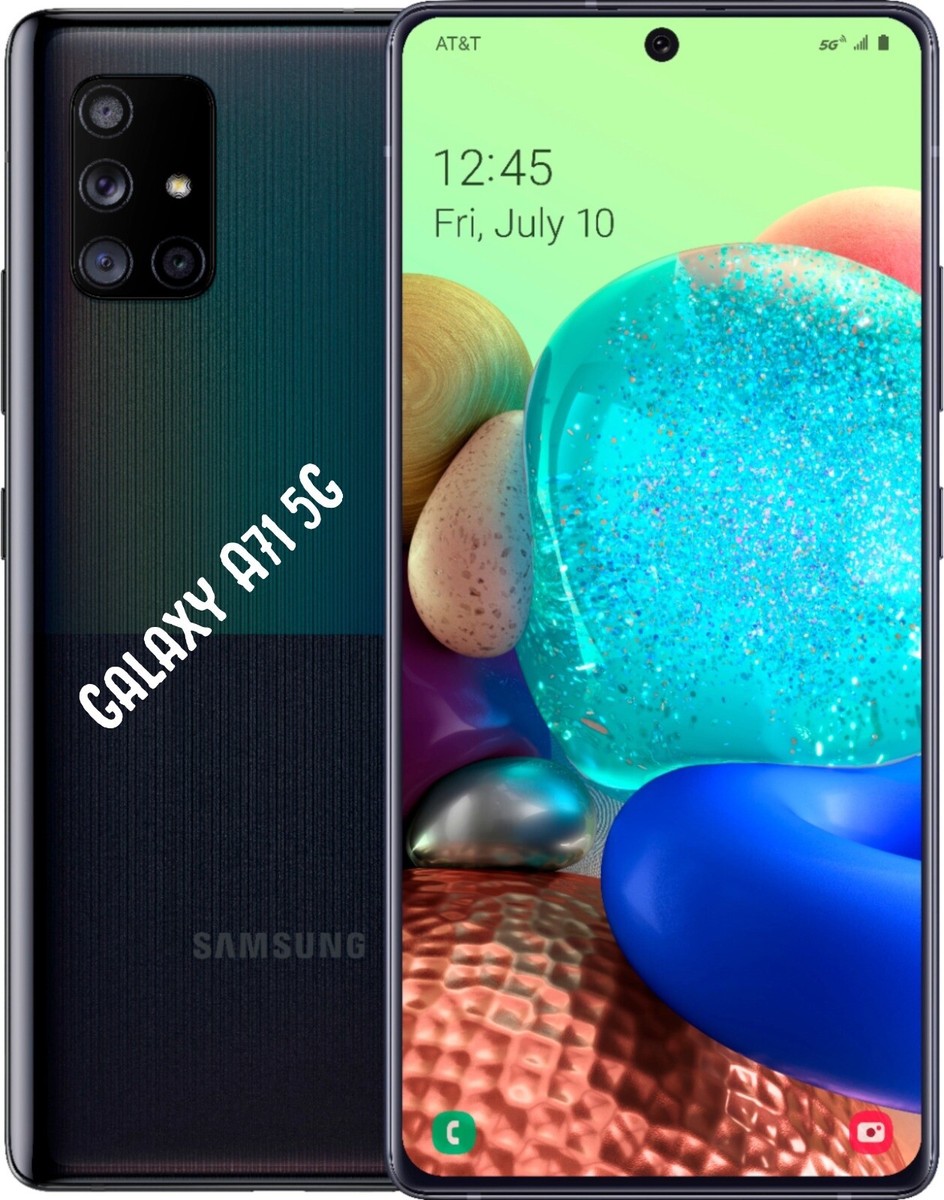 Samsung Galaxy A71 5G, SM-A716U, BLACK, 128GB, Unlocked, Good Condition