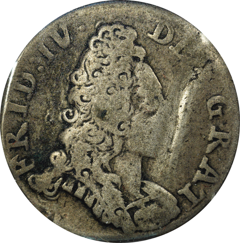 1704 Denmark 8 Skilling VG-Fine - Picture 2 of 2