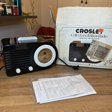 Crosley CR-2 Collector  s Edition Radio Cassette Player NEW Open Box Tested READ