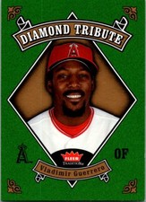 2006 Fleer Tradition #DT-3 Vladimir Guerrero Diamond Tribute