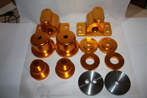 Racetune Rear Diff Subframe Bush Bushes Set 2JZ 2J GTE B03B A03B for Supra JZA80 - Picture 1 of 12