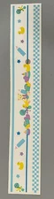 NEW!! Vintage 1997 Mrs. Grossman's Design Lines Stickers Pastel Baby Boy