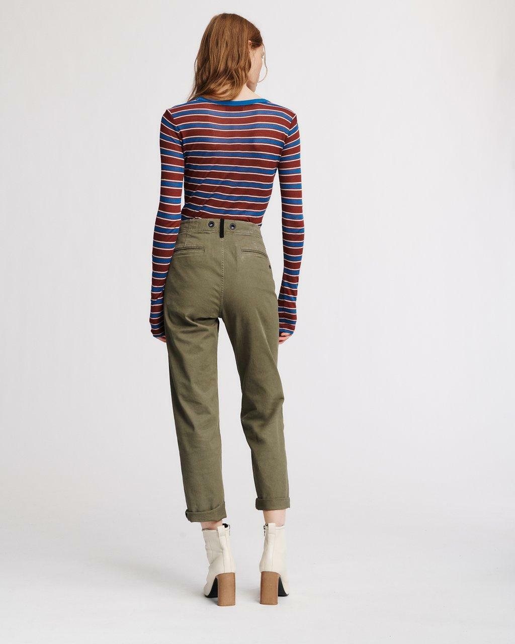 Yuan Relax Tuck Slacks
