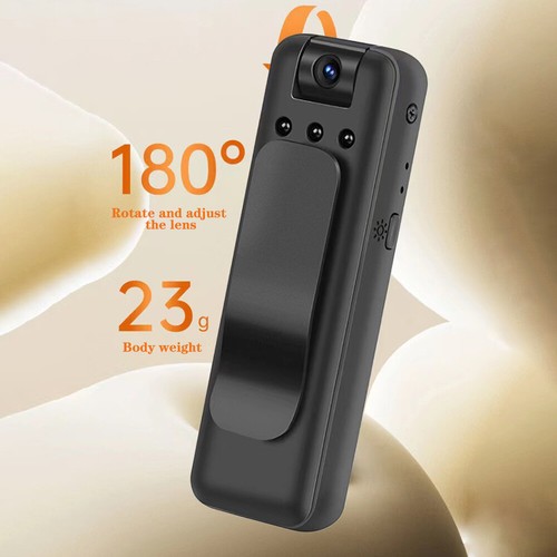 128GB Support 1080P Body Camera Voice Vedio Recorder Mini Camcorder Night Vision - Picture 7 of 23