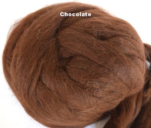 ALPACA 100% or Silk Merino Blend 100g Fine Combed Top to Spin or Felt - Picture 4 of 8