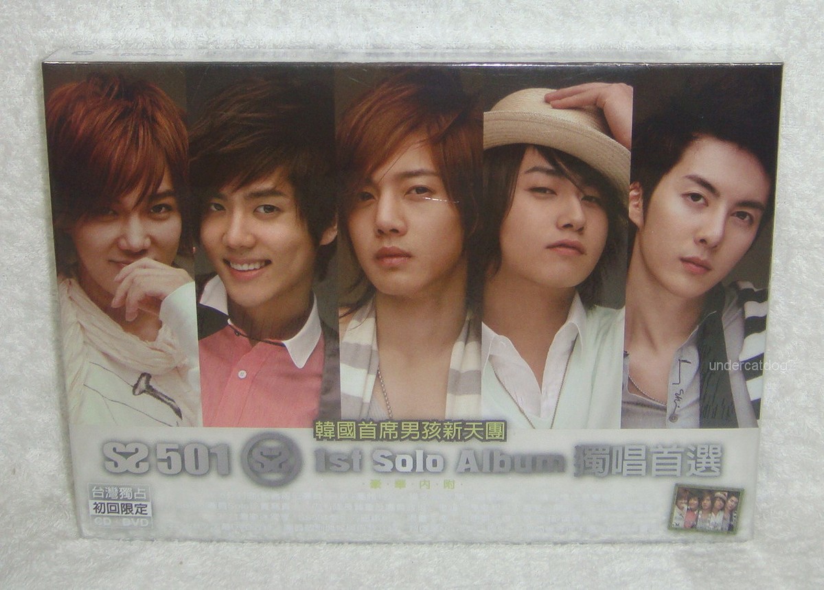 SS501 CD，DVD SS501 Album + Concert Set | Chinese Asia Version Taiwan | K