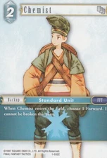 FINAL FANTASY TCG 1 X CHEMIST 1-032C - N0T FOIL - COMMUN - ICE