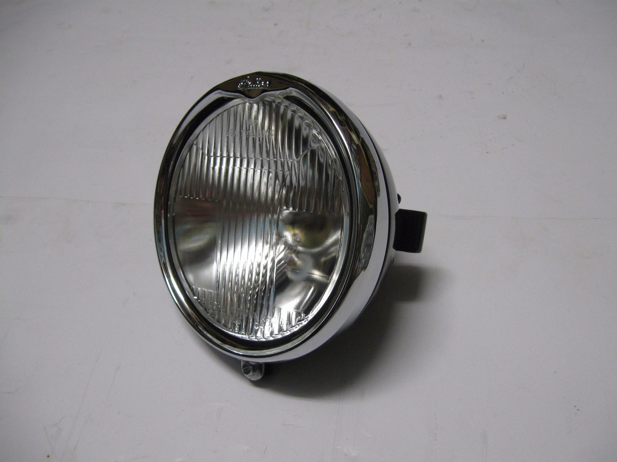 INDIAN SCOUT FOUR CHIEF HEADLIGHT HEADLAMP 1929 1930 MOTOLAMP JOHN