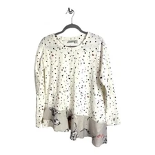 Lori Goldstein logo lounge tunic top