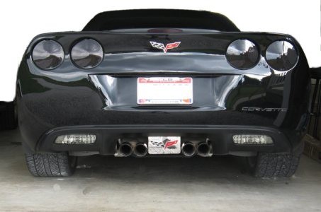 05-13 C6 Chevrolet Corvette Rear Taillight Blackout Kit - Blackouts Z06 ZO6 ZR1 - Picture 4 of 4