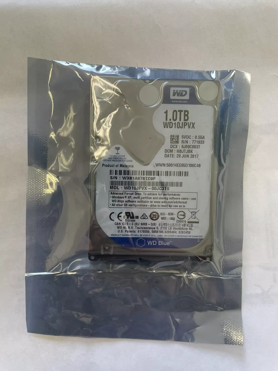 Western Digital Blue 1TB SATA 2.5