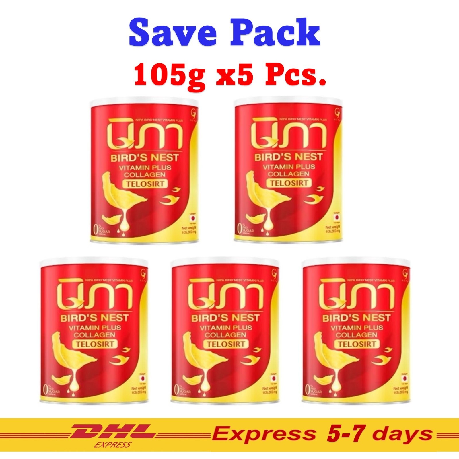 5x Beleaf Fiber Kiwi Juice Drink Powder Prebiotic Fruits Help Excretion Healthy