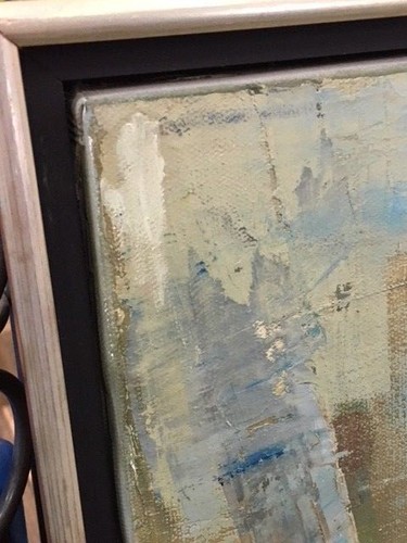 Artist ~Alba Scott~Original Oil on Canvas Oil Painting of Architectural Entryway - 第 4/9 張圖片