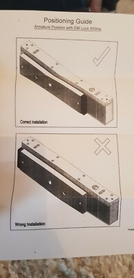Schloss; EM LOCK 600LBS;600lbs;Sicherheit;Neu;Safe;Tür;Zuhause