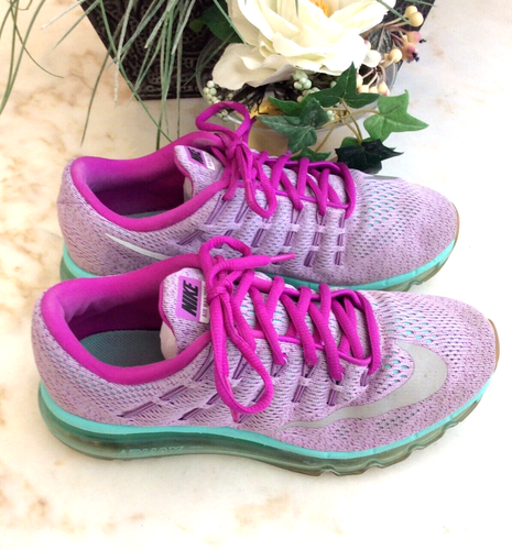 Nike Air Max 807237-505 Women's Low Urban Lilac Purple Running Sneaker Sz 6Y$130 - Picture 4 of 9