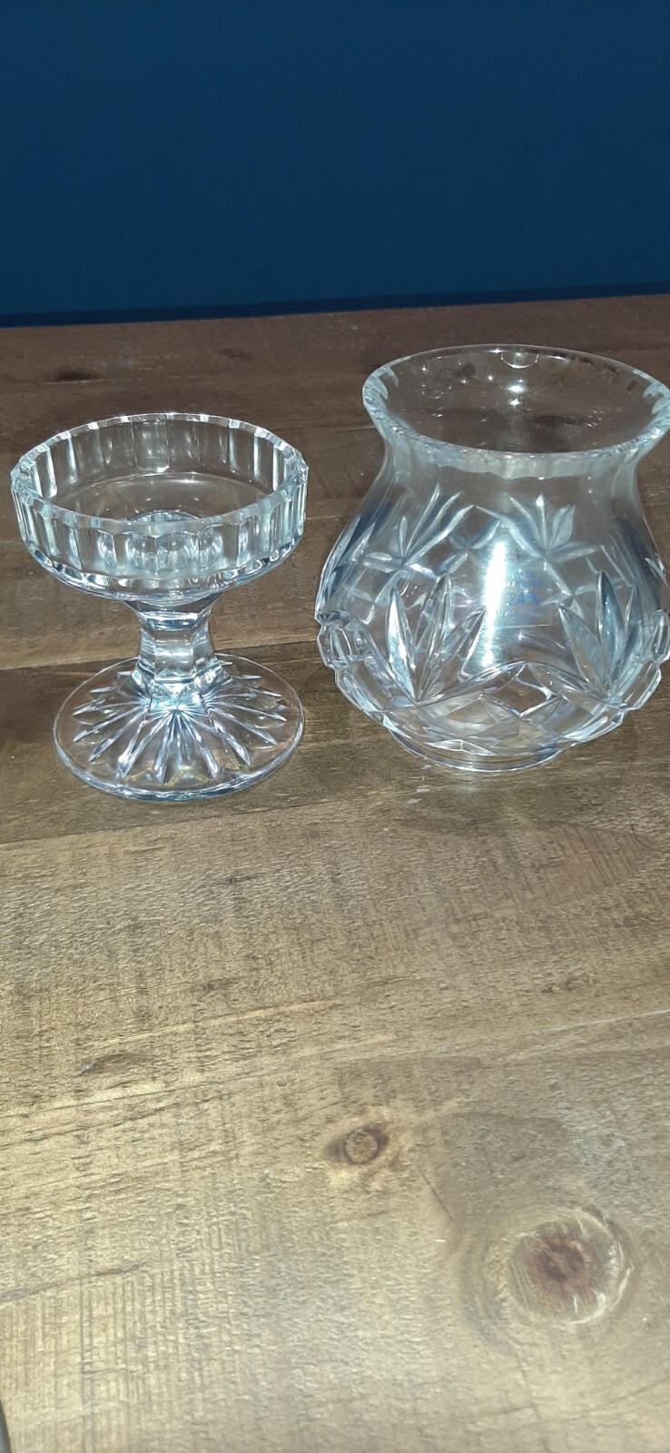 Crystal Hurricane Lamp 18cm in Height eBay